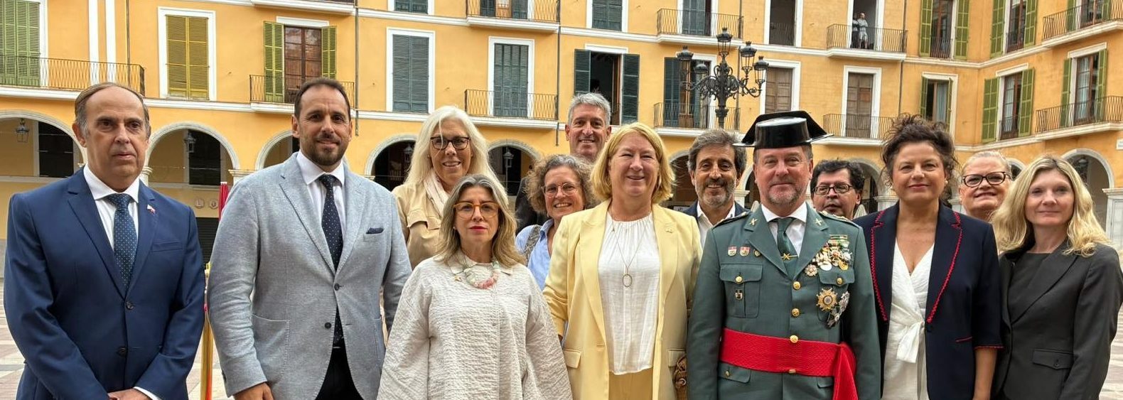El Consulado Honorario de Polonia en Baleares, presente en la Fiesta Nacional de España